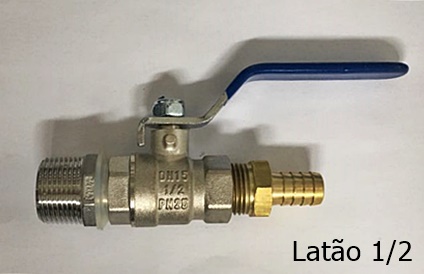 REGISTRO/ VÁLVULA ESFERA LATÃO 1/2